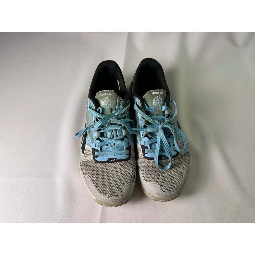 Reebok‎ Floatride Energy Running Shoes Athletic Sneakers Blue Gray US 6.5 Mens